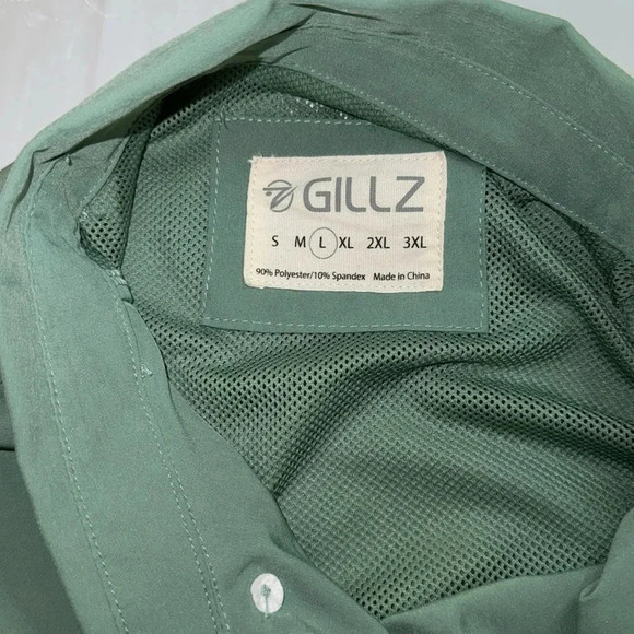 Gillz Long Sleeve Hidden Button Down Collar - Picture 4 of 4